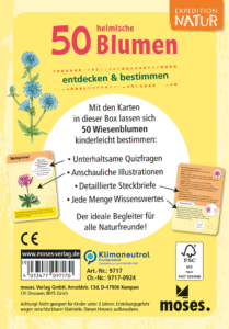 Expedition Natur 50 heimische Blumen von Moses