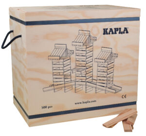 KAPLA Box 500 Steine (Holzbox) von KAPLA